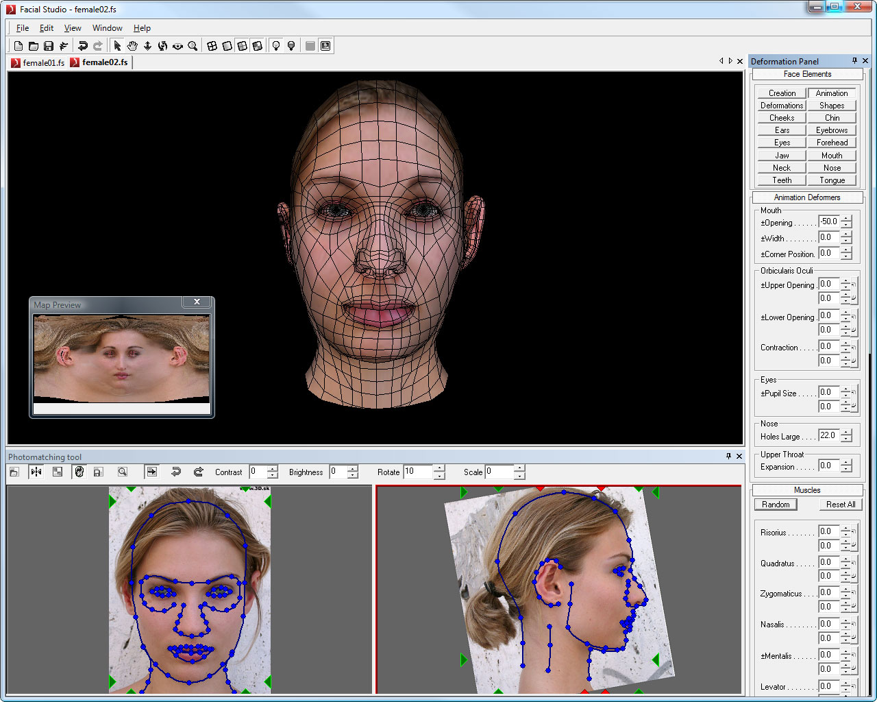 3d face modeling software download